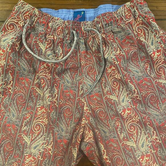 MEN'S VINTAGE MICHAEL'S SWIM TRUNKS SIZE XL - Picture 1 of 9